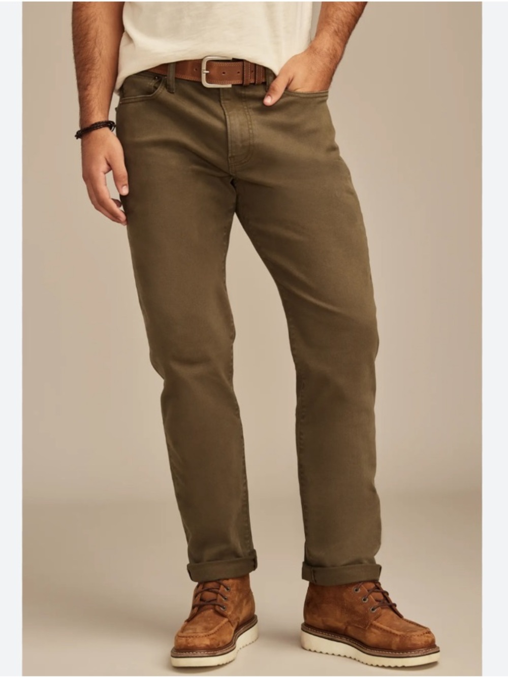 Lucky Brand 410 Straight-Leg jeans